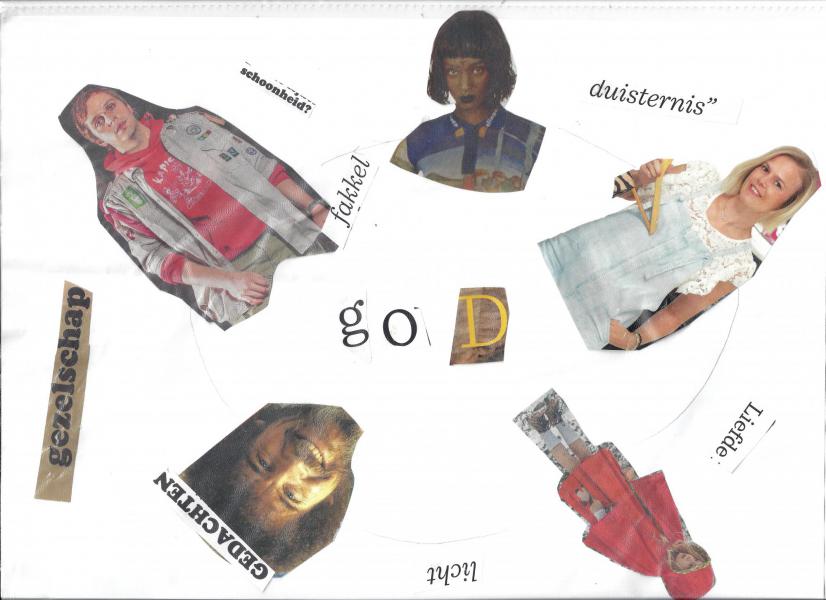 Mila maakte een mooie collage © Mila