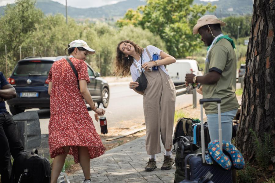 Jongeren van Leuven vieren het Jubileum van de Jeugd © Pastorale zone Leuven aan de Dijle