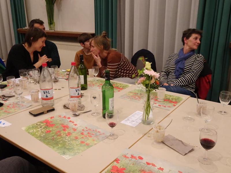 Een stukje van de tafel Zwysen © Mia Verbanck