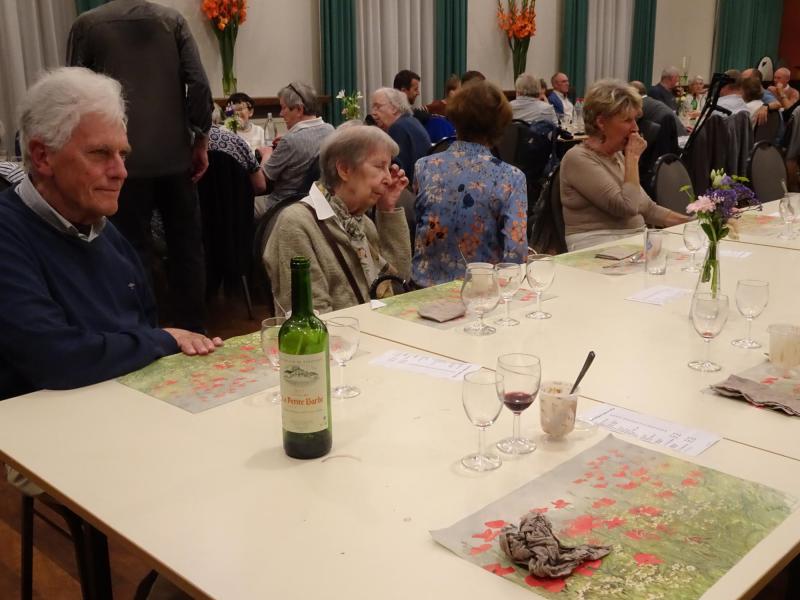 De overkant van de koortafel: Jean-Pierre Marichal, Annette Vekemans, Claude Detienne en Frieda Verstrepen © Mia Verbanck