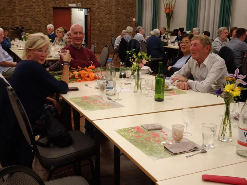 Wabsda Caluwé, Peter Vandenbroucke, Rosemarie Vandenbroucke-Ramirez en Leo Goris © Mia Verbanck