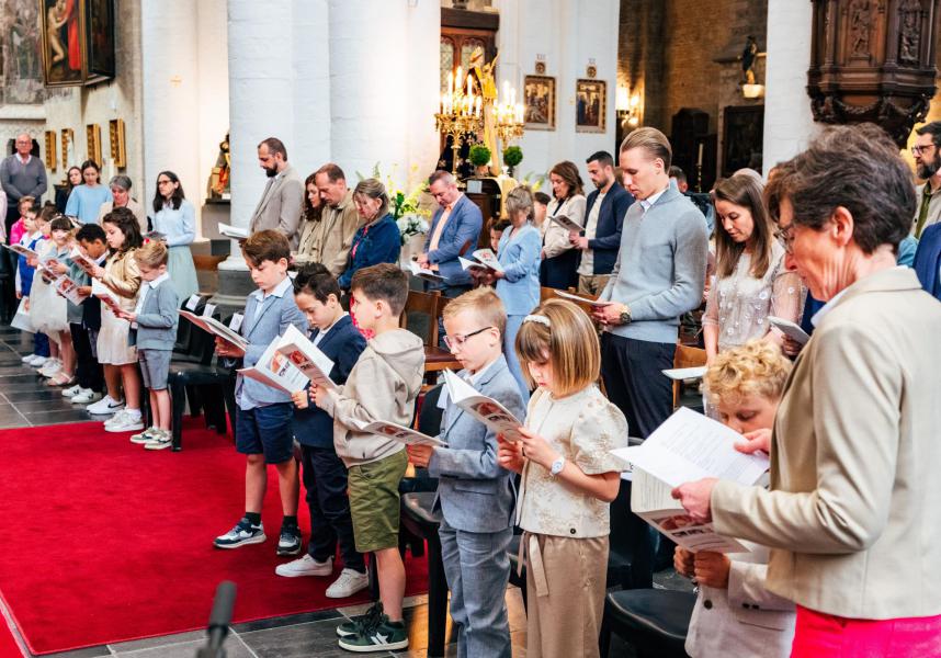 Terugblik eerste communie vieringen 2026 