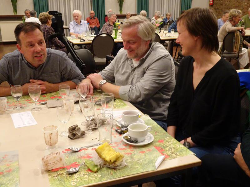 Dirk Zwysen, Johan de Ceuleneer en Annelies Zwysen © Mia Verbanck