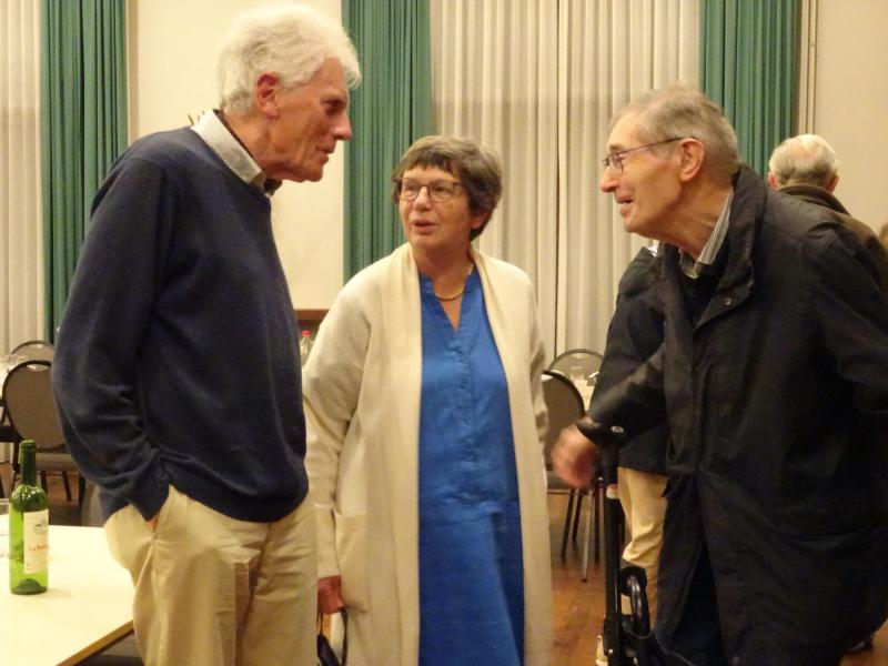 Jean-Pierre en Françoise Marchal-Van Cutsem en Wilfried Van Bouwel © Mia Verbanck