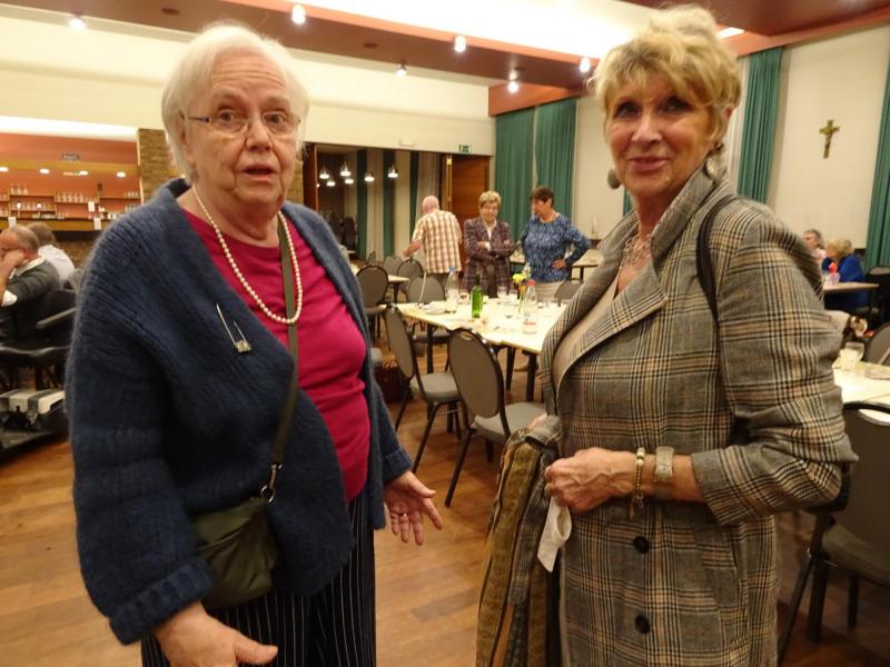 Christiane Ophoff-Claessens en Frieda Verstrepen © Mia Verbanck