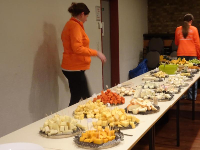 het kaasbuffet © Mia Verbanck