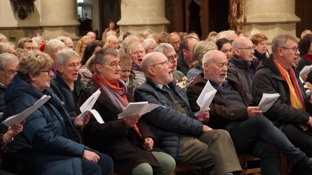 Druivenstreek zingt kerstliederen 