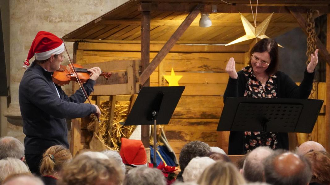 Druivenstreek zingt kerstliederen 