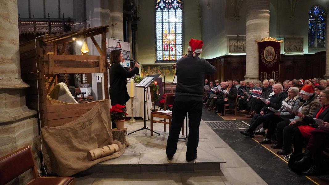 Druivenstreek zingt kerstliederen 