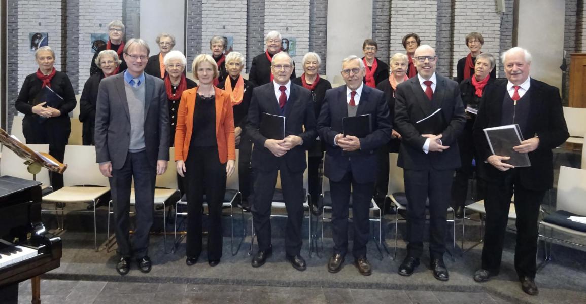 Het Pius X-koor, werkjaar 2025-2026 © Marjo Perry