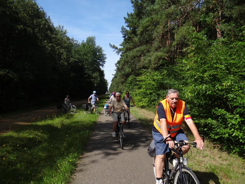 fietstocht Waterschei 