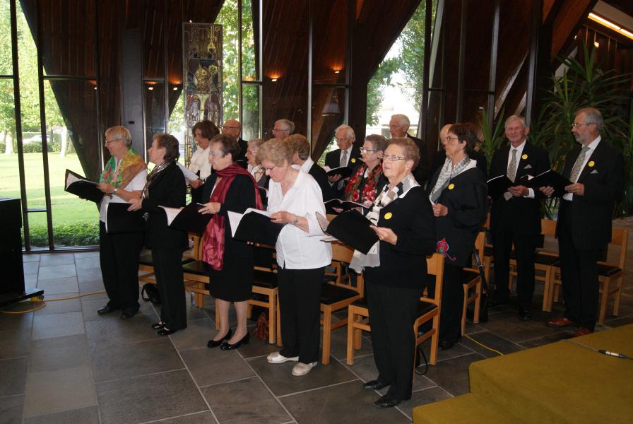 Een vreugdevol gestemd Sint-Pieterskoor © Leen Witdouck