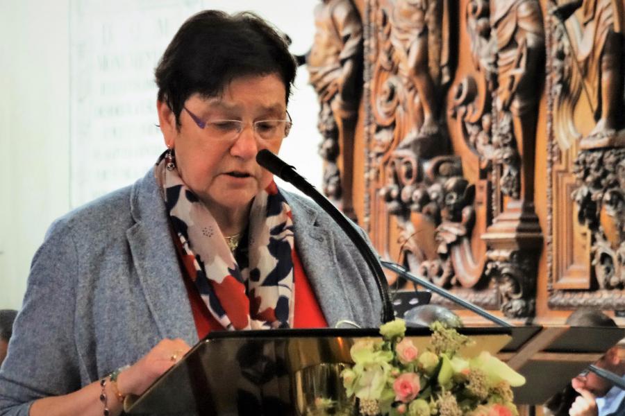 Nic Slaus verzorgt de lezing © Pastorale zone Leuven aan de Dijle