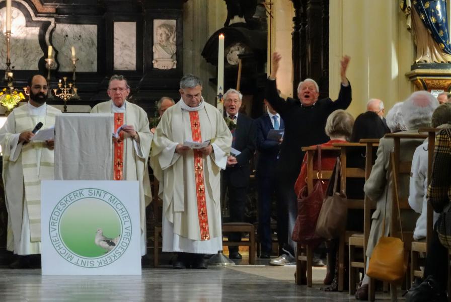 Vredesviering Sint-Michielskerk © Pastorale zone Leuven aan de Dijle