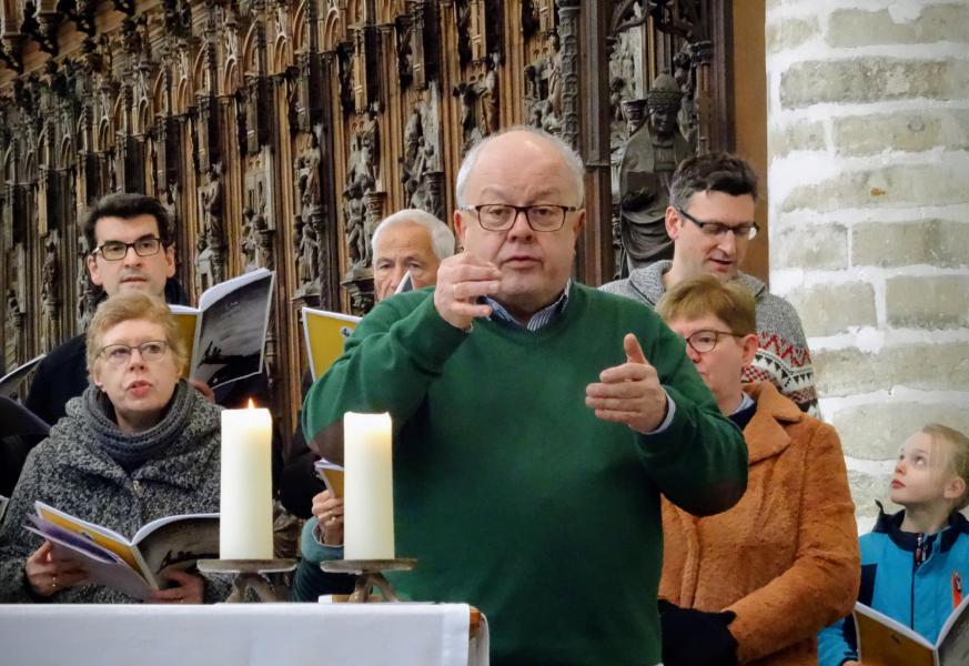 Jan Breuls - 50 jaar dirigent in Sint Geertrui © Pastorale zone Leuven aan de Dijle