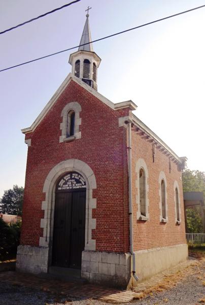 Bavokapel in Mendonk, waar vermoedelijk de holle boom stond © Bavoparochie Kerkplek Mendonk