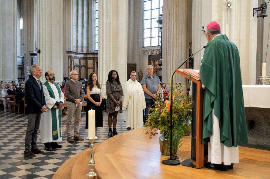 Aanstelling van de de nieuwe Leuvense zoneploeg © Pastorale zone Leuven aan de Dijle