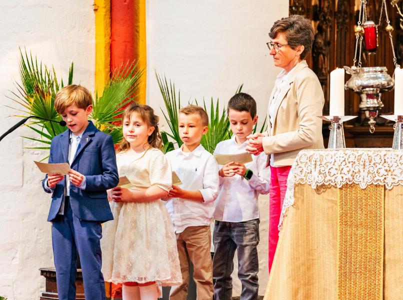 Terugblik eerste communie vieringen 2026 