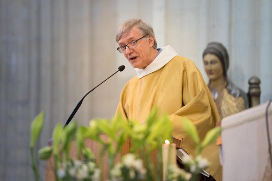 Marc Steen, president van het seminarie 