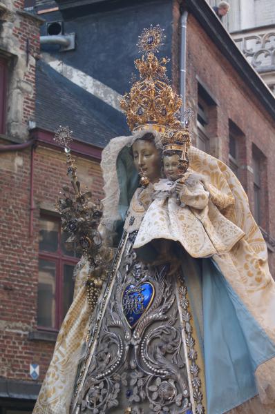 Maria groet Antwerpen © Ignace de Corswarem