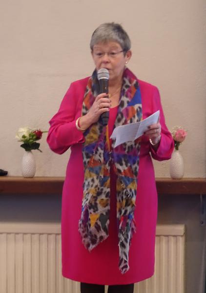 Liliane Marinus aan het woord © Mia Verbanck