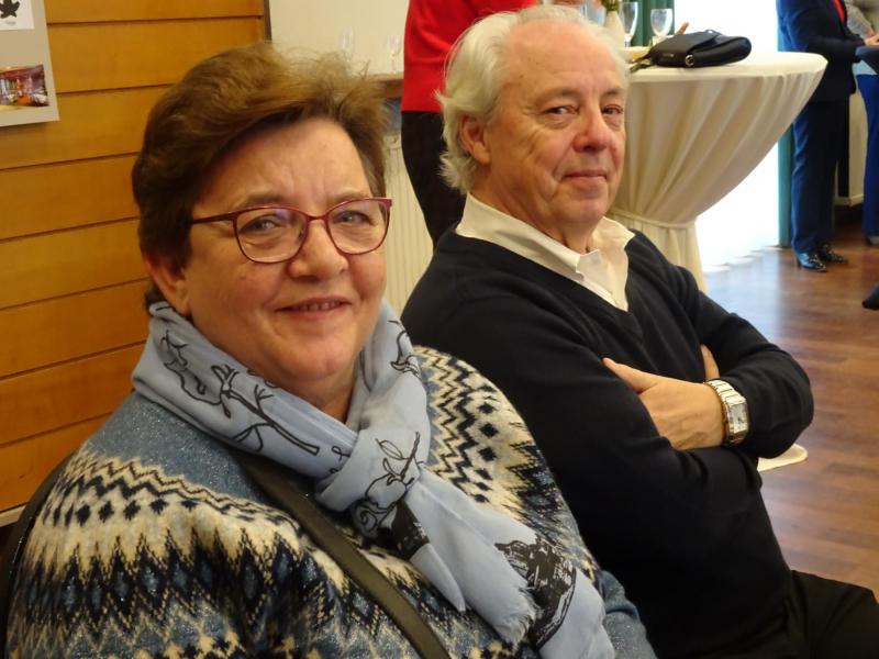François en Martha Vanderplas, voormalig conciërge © Mia Verbanck