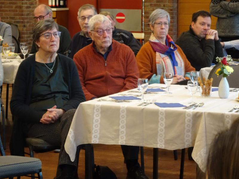 Het was een sfeervolle bijeenkomst © Mia Verbanck
