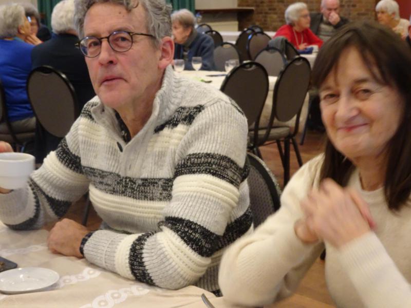 Wim Devriendt en zijn partner © Mia Verbanck