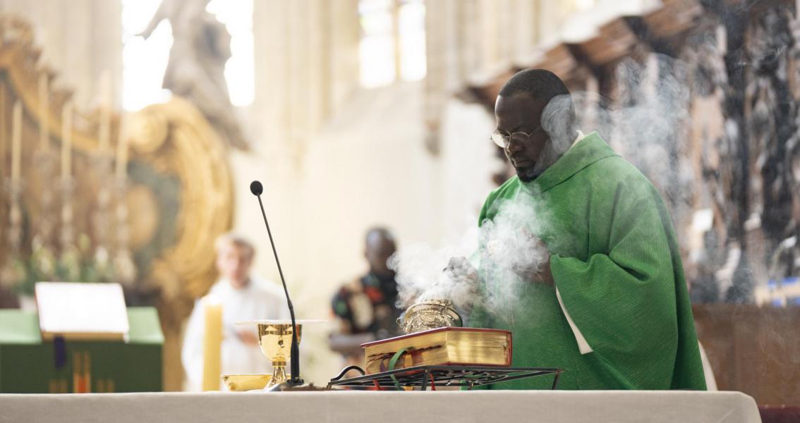 Jaarlijkse BBQ en viering Sint-Kwinten © Pastorale zone Leuven aan de Dijle