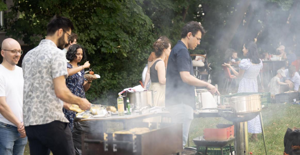 Jaarlijkse BBQ en viering Sint-Kwinten © Pastorale zone Leuven aan de Dijle