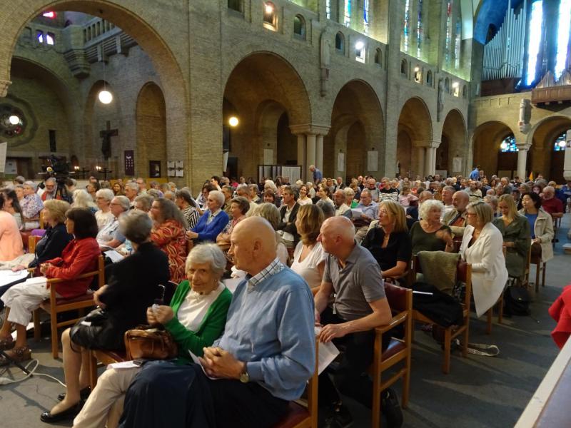 beelden van het publiek tijdens het concert © Mia Verbanck