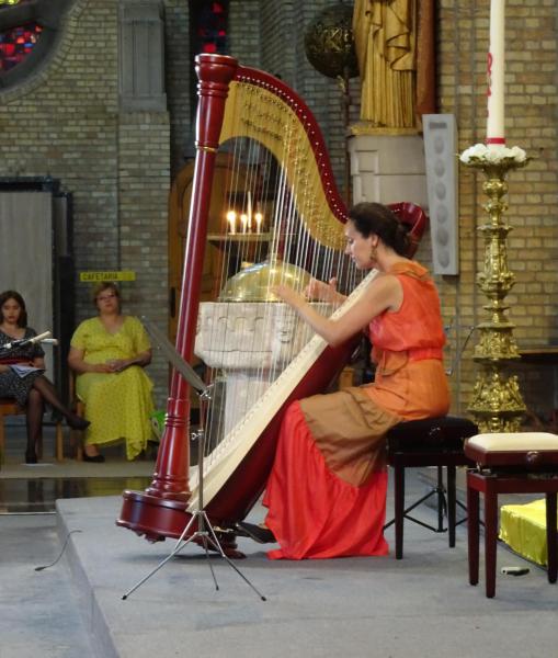 Florence Sitruk mocht de spits afbijten © Mia Verbanck