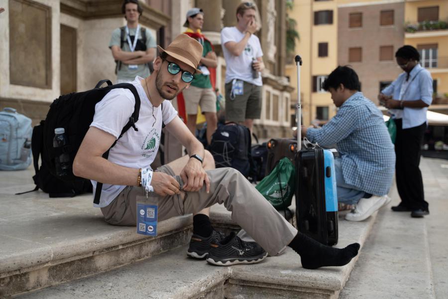 Jongeren van Leuven vieren het Jubileum van de Jeugd © Pastorale zone Leuven aan de Dijle