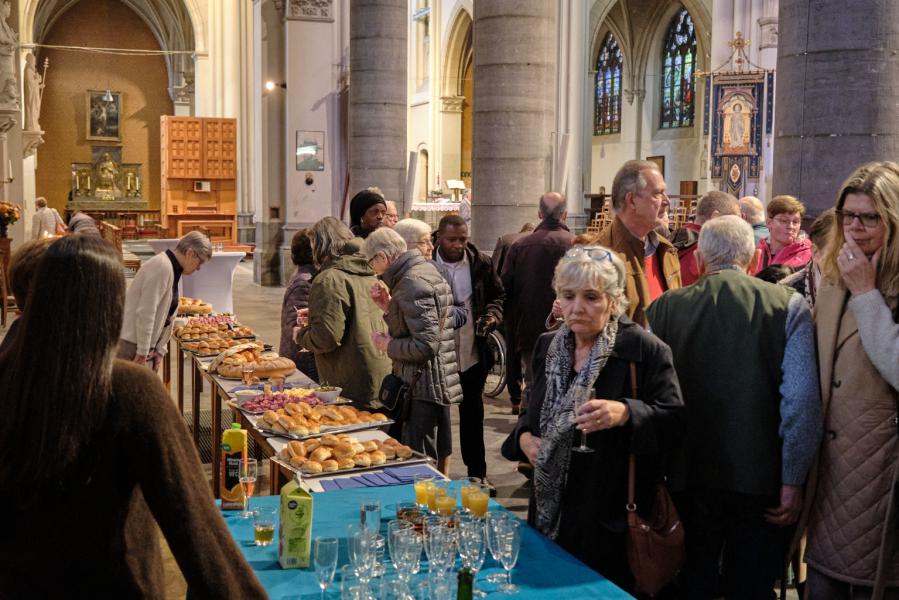 sfeerbeeld van de receptie © Bob Goris