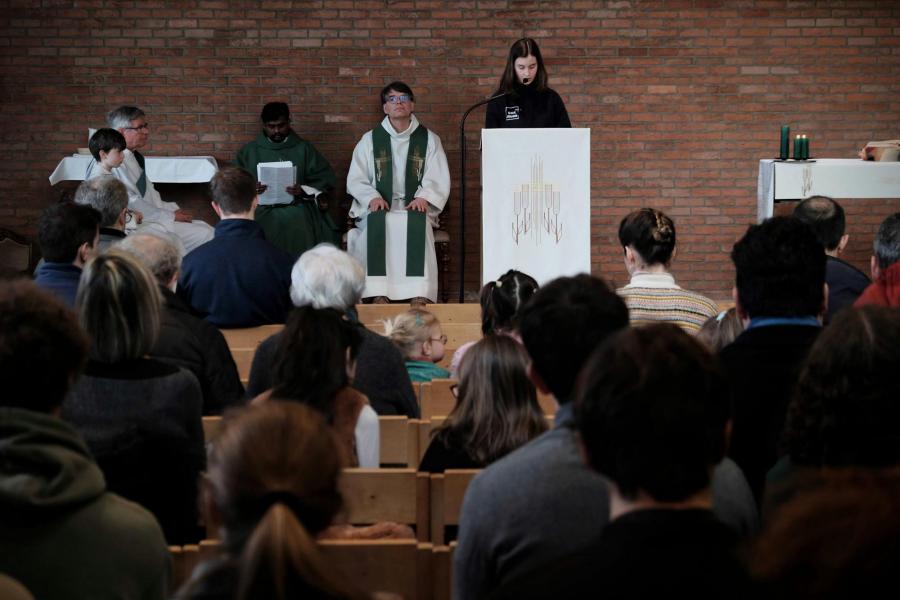 Gezinsviering met aansluitend catechese voor kinderen en volwassenen © Pastorale zone Leuven aan de Dijle