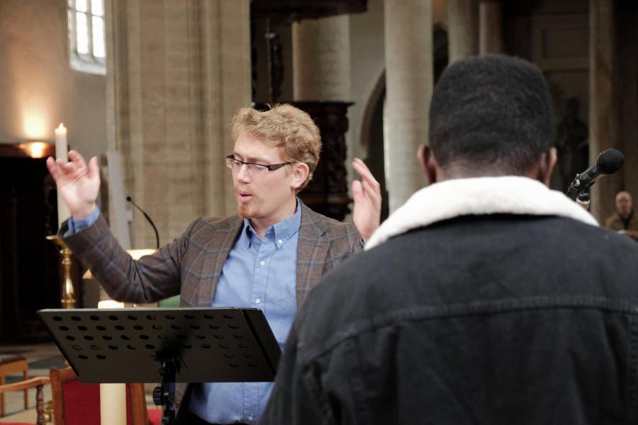 Feestzitting 500 jaar ‘Laatste Avondmaal’ in de Sint-Kwintenskerk © Pastorale zone Leuven aan de Dijle