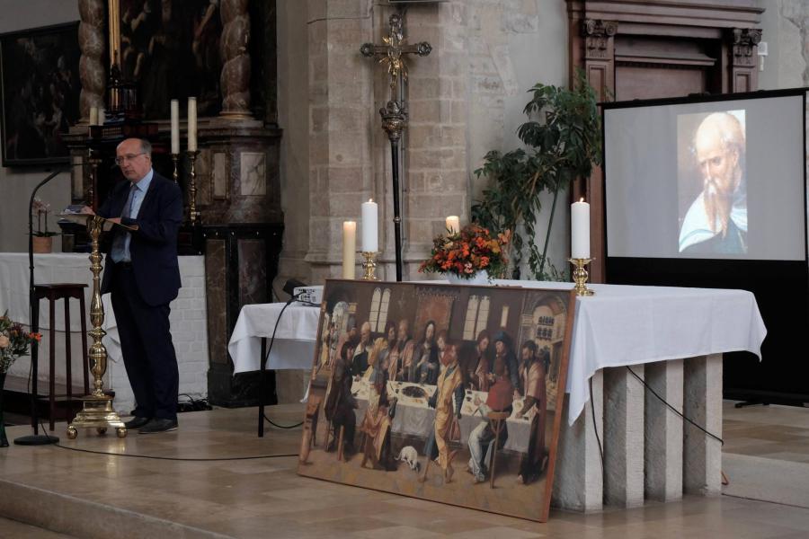 Feestzitting 500 jaar ‘Laatste Avondmaal’ in de Sint-Kwintenskerk © Pastorale zone Leuven aan de Dijle