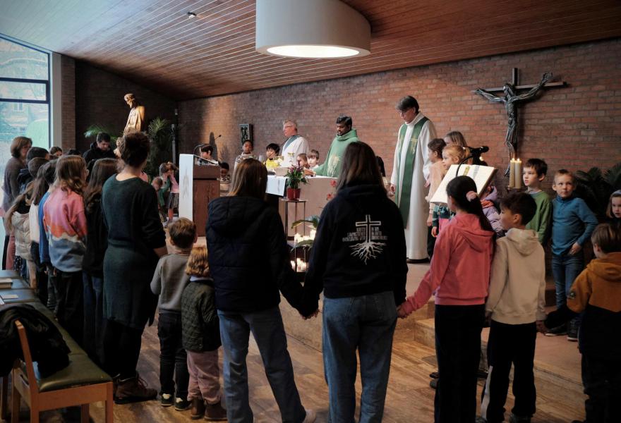 Gezinsviering met aansluitend catechese voor kinderen en volwassenen © Pastorale zone Leuven aan de Dijle