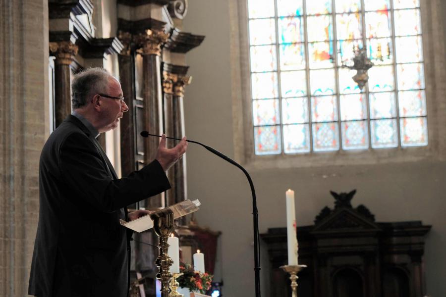 Feestzitting 500 jaar ‘Laatste Avondmaal’ in de Sint-Kwintenskerk © Pastorale zone Leuven aan de Dijle