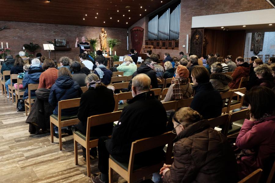Gezinsviering met aansluitend catechese voor kinderen en volwassenen © Pastorale zone Leuven aan de Dijle