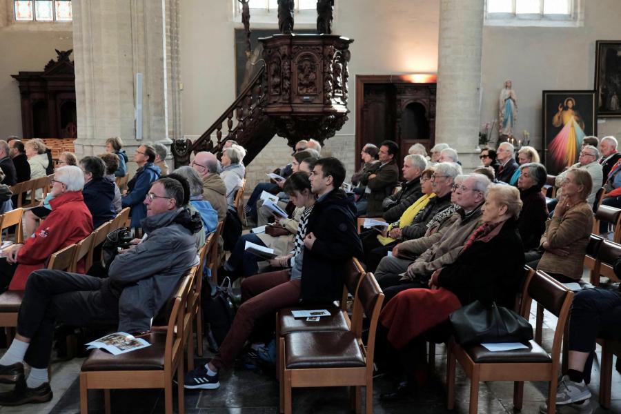 Feestzitting 500 jaar ‘Laatste Avondmaal’ in de Sint-Kwintenskerk © Pastorale zone Leuven aan de Dijle