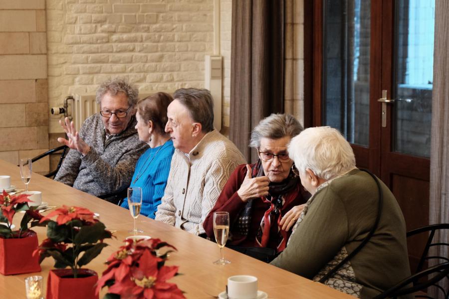 Nieuwjaarsontmoeting Samana Leuven centrum 2024 © Pastorale zone Leuven aan de Dijle