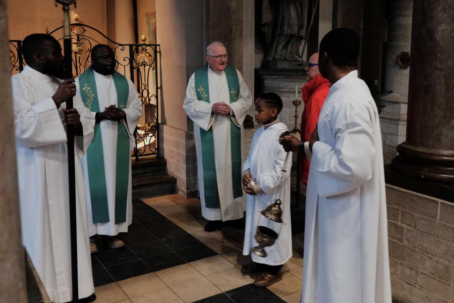 Kinderzegen in Sint Kwinten 2024 © Pastorale zone Leuven aan de Dijle