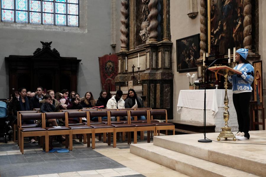 Kinderzegen in Sint Kwinten 2024 © Pastorale zone Leuven aan de Dijle