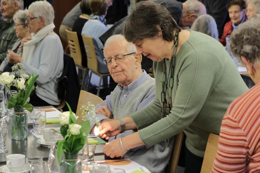 Het paasfeest Samana Leuven 2025 © Pastorale zone Leuven aan de Dijle