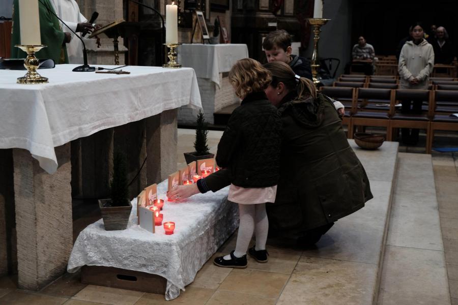 Kinderzegen in Sint Kwinten 2024 © Pastorale zone Leuven aan de Dijle