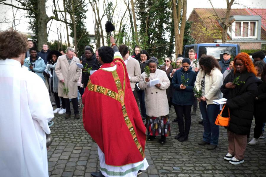 Palmzondag Sint Kwinten 2024 © Pastorale zone Leuven aan de Dijle