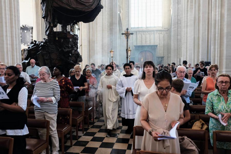 Sacramentsdag in Leuven 2025 © Pastorale zone Leuven aan de Dijle