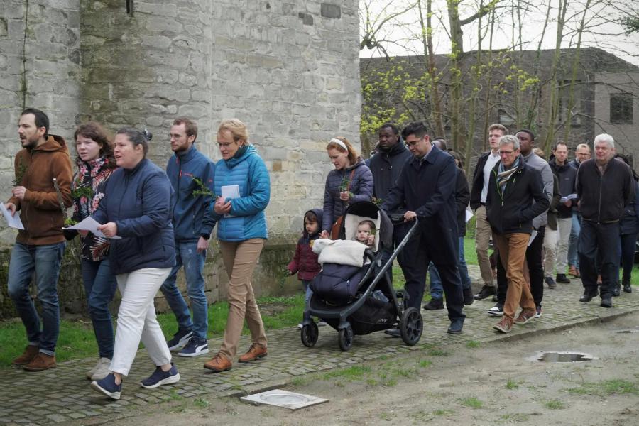 Palmzondag Sint Kwinten 2024 © Pastorale zone Leuven aan de Dijle