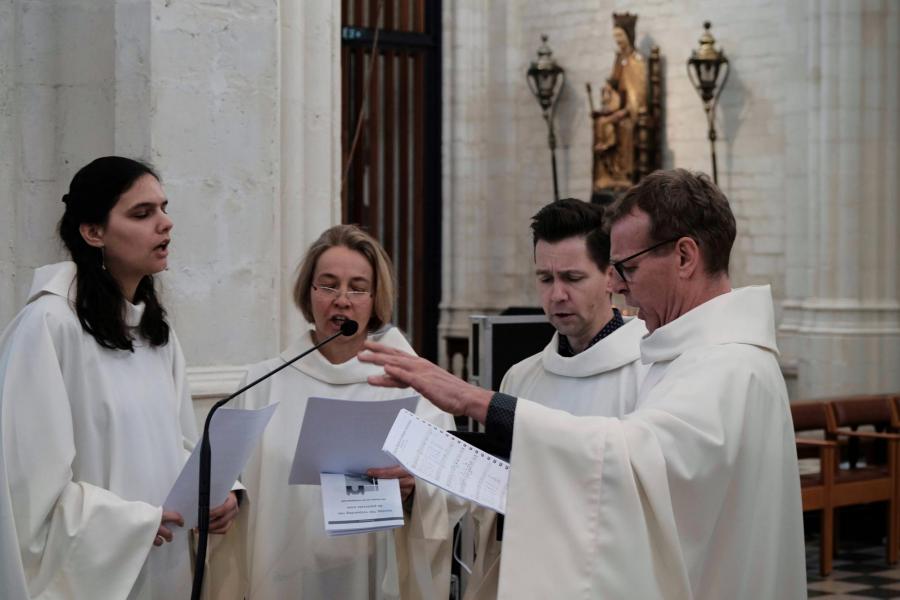 Dankviering eerste Leuvense zoneploeg © Pastorale zone Leuven aan de Dijle